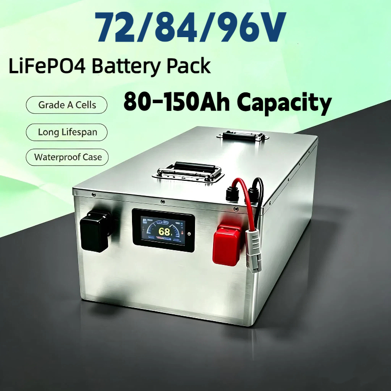 Lifepo4 72V 100Ah Battery Pack Ev - Аккумуляторный блок LIFEPO4 с BMS 72В