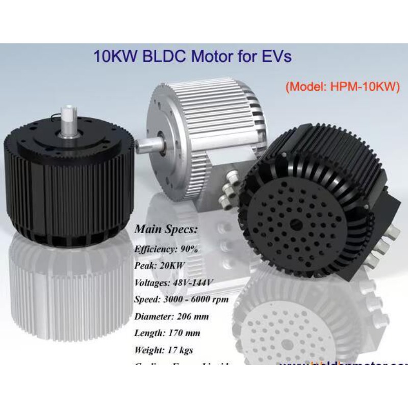 Water Cooled Bldc Motor 10Kw - Бесщеточный двигатель постоянного тока BLDC10KW 10