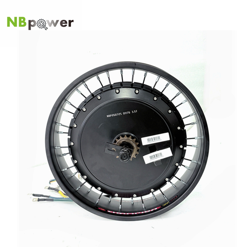 Qs Motor 273 8000W Hub Motor - NBpower/QS V3 273 40H Мотоциклетный задний