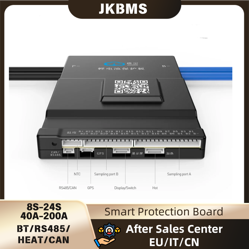 Smart Bms 24S 200A Bluetooth Lifepo4 - Умная Bluetooth BMS-система JK-BMS с активной