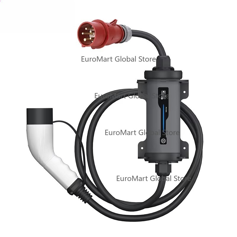 Type 2 Portable Ev Charger 11Kw Cee - Портативное зарядное устройство для электромобилей, 3