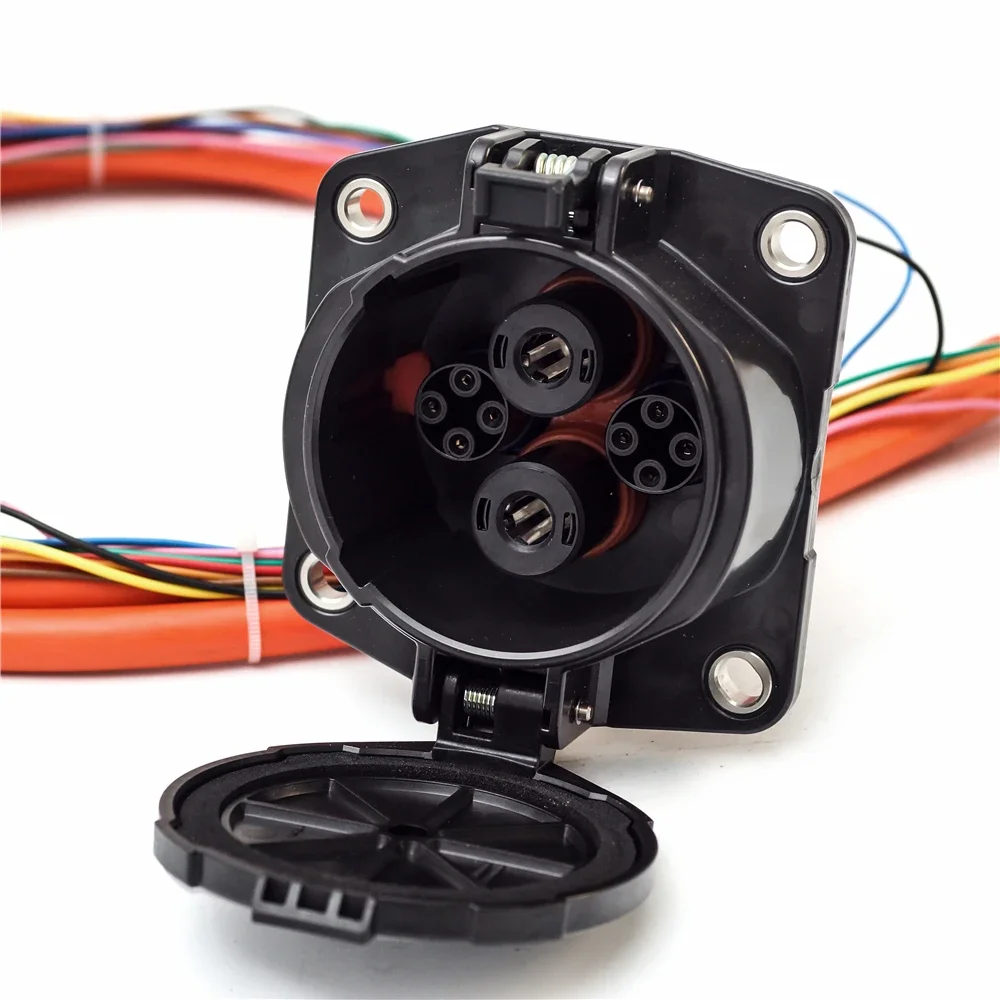 Chademo Inlet Socket 125A Ev - Розетка CHAdeMO, 125 А, кабель для