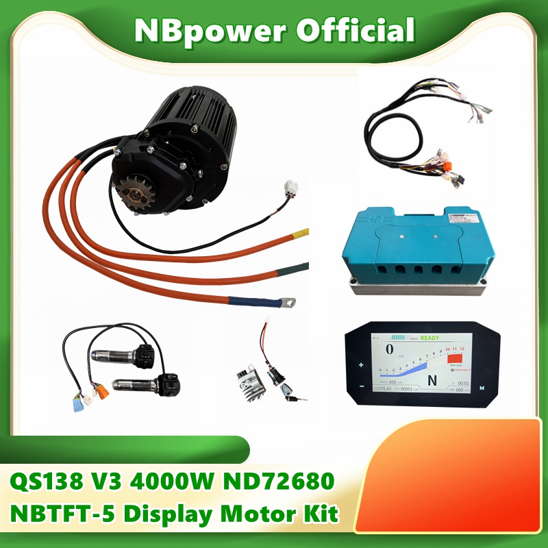 Fardriver Nd72850 Controller - Двигатель QS 90H 138 4000W V3