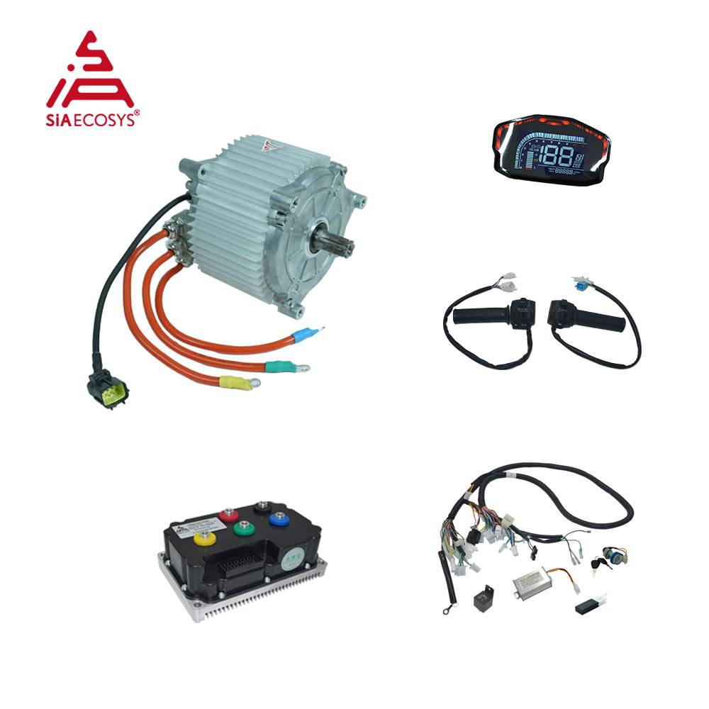 Mid Drive Motor Kit 72V 5000W - SIASZD142A-67 72В 5000Вт Комплект для переоборудования