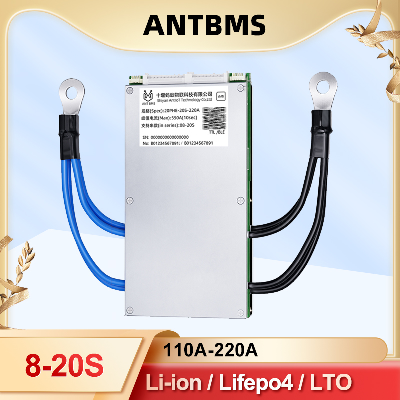 Smart Bms 24S 200A Bluetooth Lifepo4 - ANT Smart BMS 8S-20S с Wi-Fi