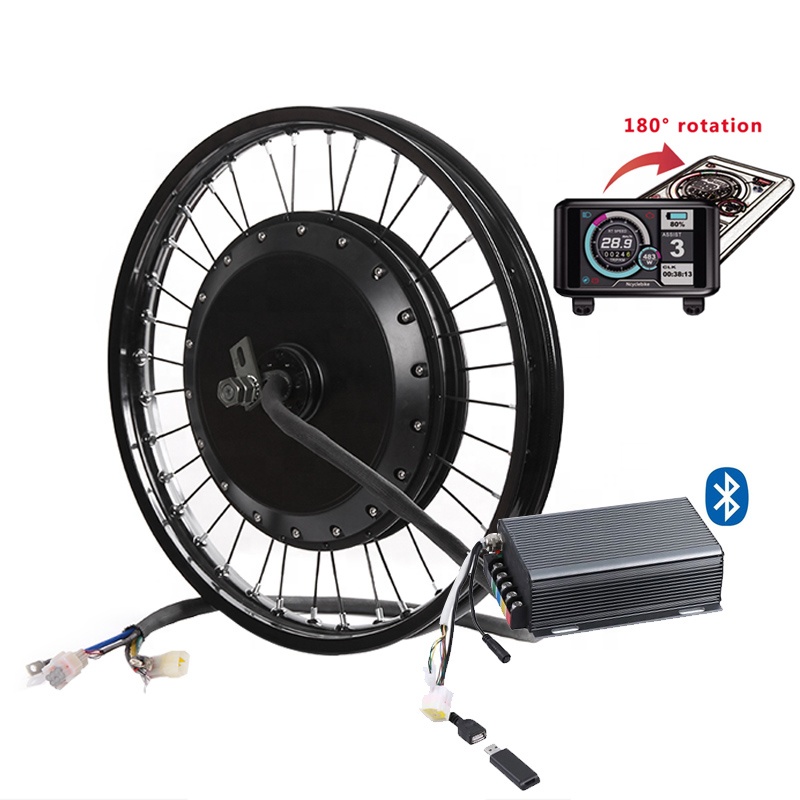 Комплект для переоборудования  – обзор и цена Qs Motor 273 8000W Hub Motor