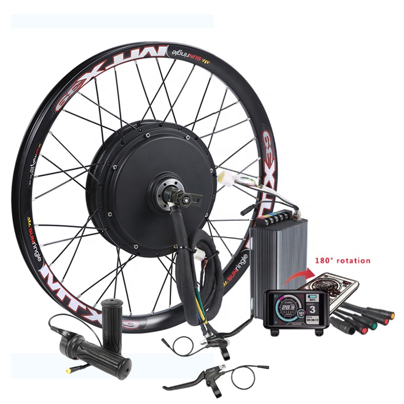 Комплект для переоборудования  – обзор и цена Qs Motor 273 8000W Hub Motor