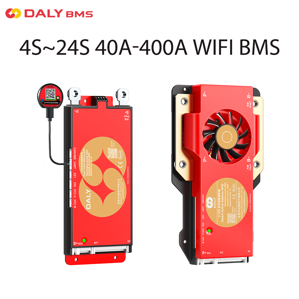 Daly BMS WiFi Bluetooth Smart  – обзор и цена Smart Bms 24S 200A Bluetooth Lifepo4