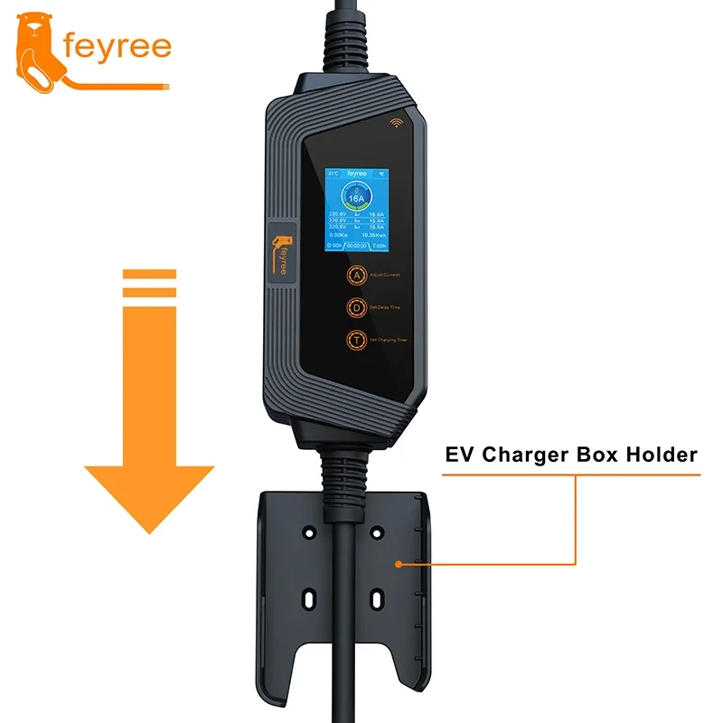 Портативное зарядное устройств – обзор и цена Type 2 Portable Ev Charger 11Kw Cee