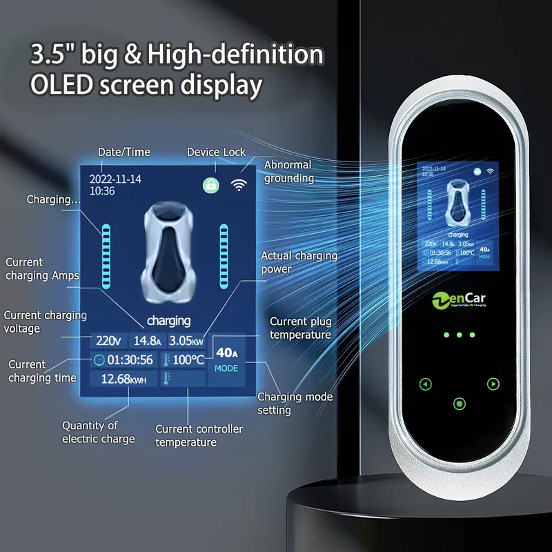Портативная зарядная станция п – обзор и цена Ev Charger Type 2 22Kw 32A 3 Phase