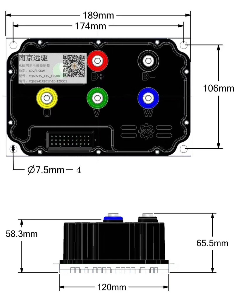 YuanQu FarDriver ND72850 ND848 – обзор и цена Fardriver Nd72850 Controller