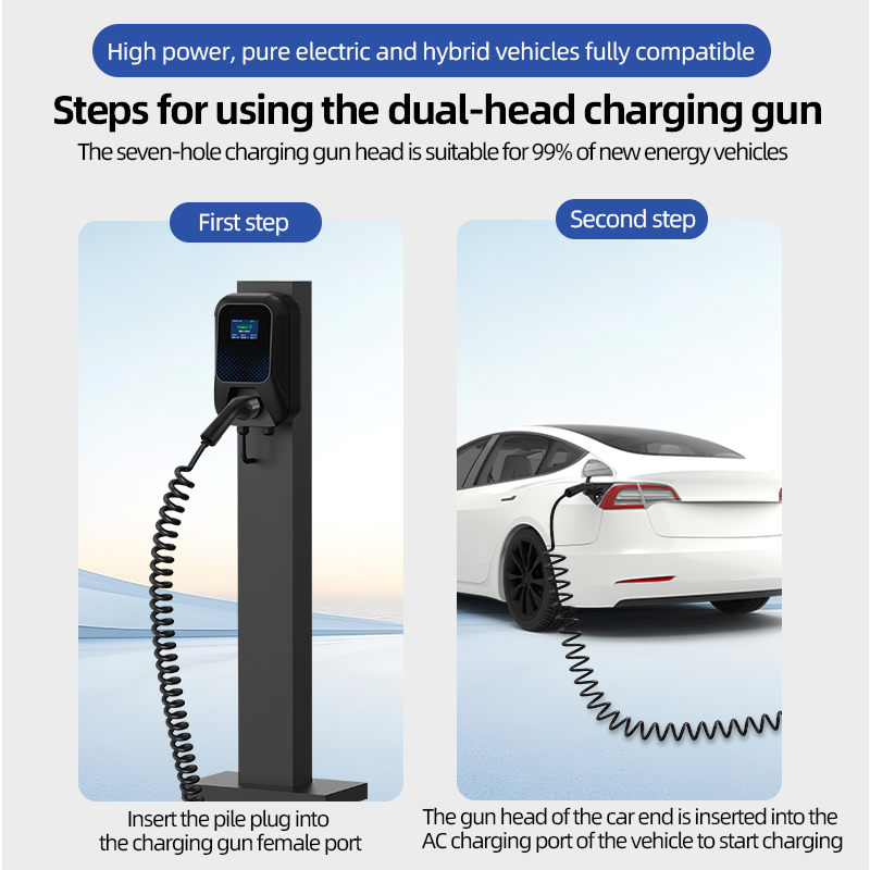 Портативный зарядный кабель Ty – обзор и цена Ev Charger Type 2 22Kw 32A 3 Phase