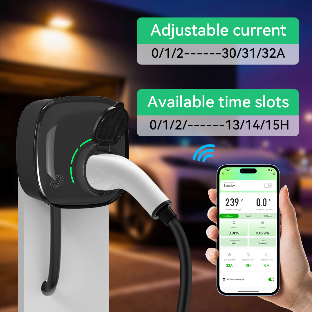 Зарядное устройство IPENGEN 22 – обзор и цена Ev Charger Type 2 22Kw 32A 3 Phase