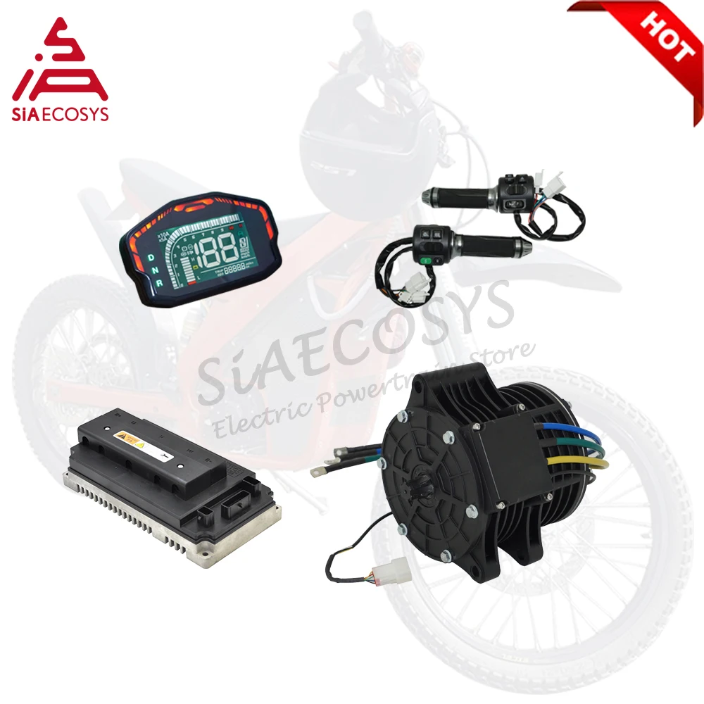 QSMotor 3000 Вт Электродвигате – обзор и цена Mid Drive Motor Kit 72V 5000W