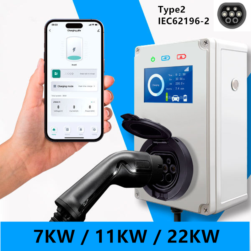 Зарядная станция для электромо – обзор и цена Ev Charger Type 2 22Kw 32A 3 Phase