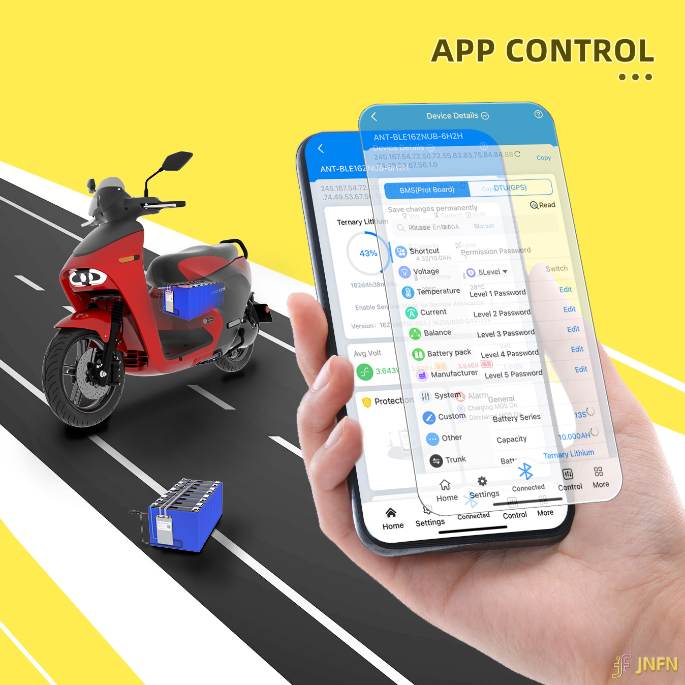 Плата защиты аккумуляторов Ant – обзор и цена Smart Bms 24S 200A Bluetooth Lifepo4
