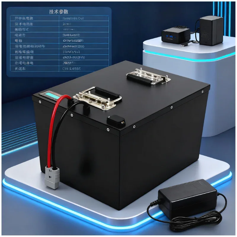 LIFEPO4 Аккумулятор с BMS 72 В – обзор и цена Lifepo4 72V 100Ah Battery Pack Ev