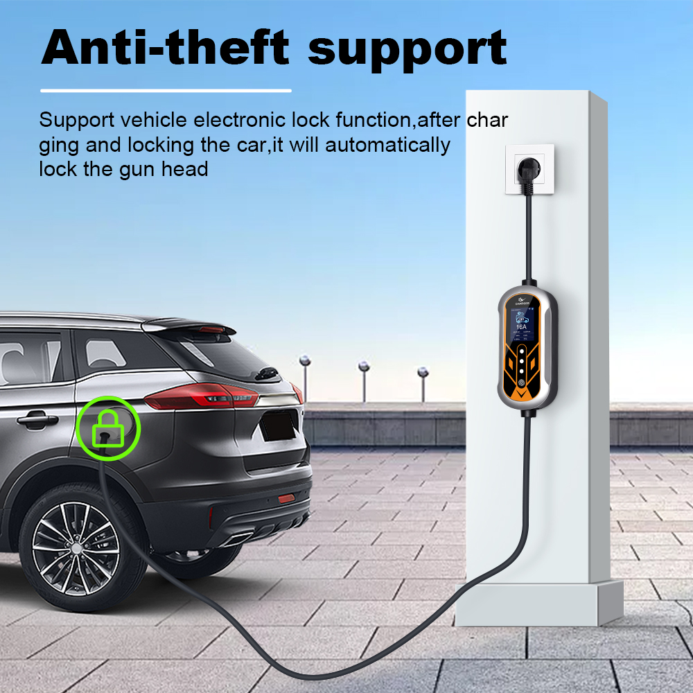 ADPOW Портативные 32A Type2 За – обзор и цена Ev Charger Type 2 22Kw 32A 3 Phase
